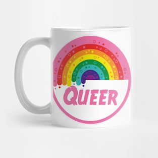 Rainbow Orb [queer rainbow] Mug